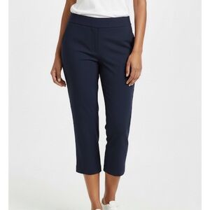 *BIN* CROFT & BARROW Pull-on Capri Pants, Size 10, Navy Blue